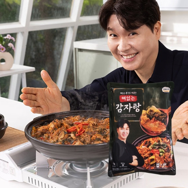 [한정특가] 박수홍의 착한 뼈없는 감자탕 1kg 6팩